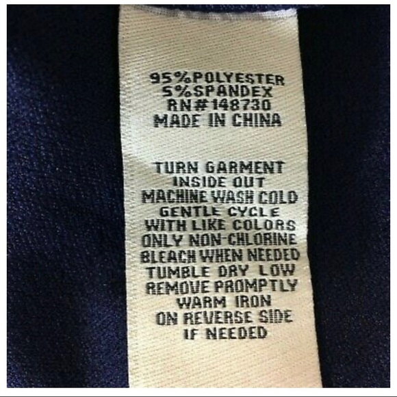 NWT Off Shoulder Navy Fit & Flare Dress - Picture 5 of 6